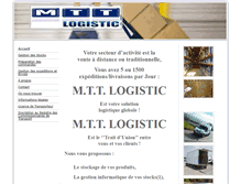 Tablet Screenshot of mttlogistic.com